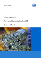 VW - SSP 466 The 8-speed Automatic Gearbox 0C8 